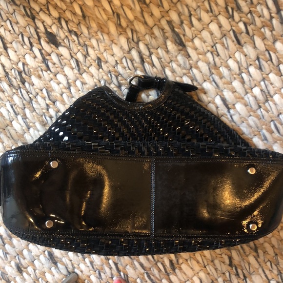 Cole Haan Genevieve Leather Weave Boho bag - Picture 6 of 6